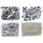 Mini Kit Paillettes pour Ongles Argent Peggy Sage Mini Kit Paillettes pour Ongles Argent Peggy Sage