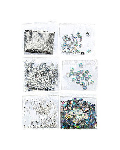 Mini Kit Nail Art Argent Peggy Sage