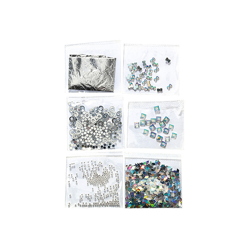 Mini Kit Nail Art Argent Peggy Sage