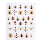 Décors Adhésifs pour Ongles Luxury Peggy Sage Décors Adhésifs pour Ongles Luxury Peggy Sage