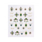 Décors Adhésifs pour Ongles Luxury Peggy Sage Décors Adhésifs pour Ongles Luxury Peggy Sage