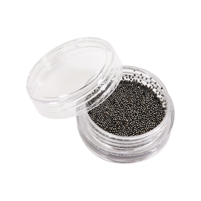Décors pour Ongles Mini Balls Black Peggy Sage 3g Décors pour Ongles Mini Balls Black Peggy Sage 3g