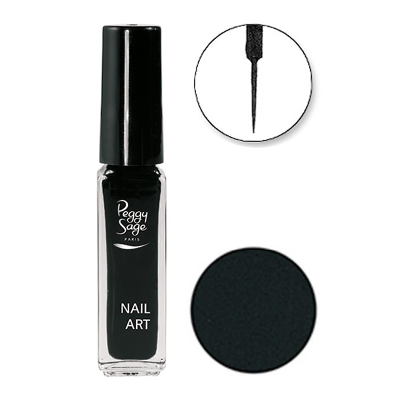 Vernis à Ongles Nail Art Noir Peggy Sage 7ml