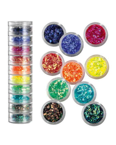 Glitter Mix Fluo Peggy Sage