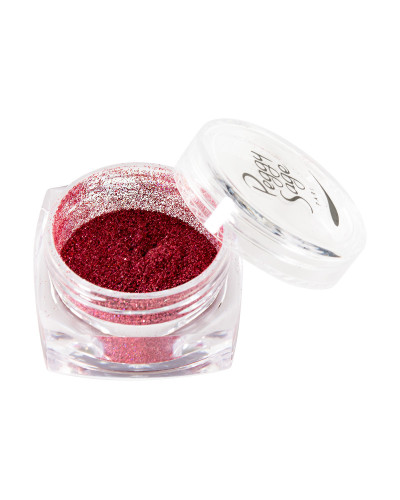 Paillettes pour Ongles Metallic Red Peggy Sage