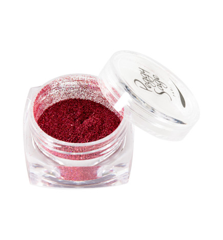 Paillettes pour Ongles Metallic Red Peggy Sage
