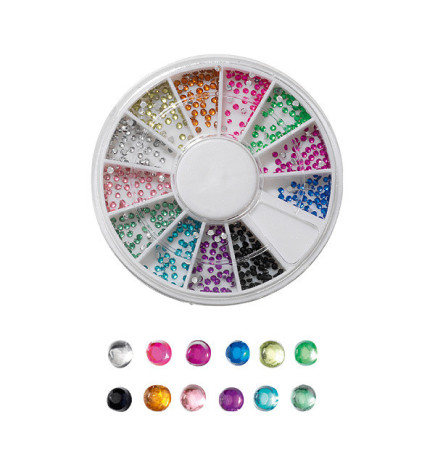 Carrousel Décors pour Ongles Jewels Peggy Sage x 600