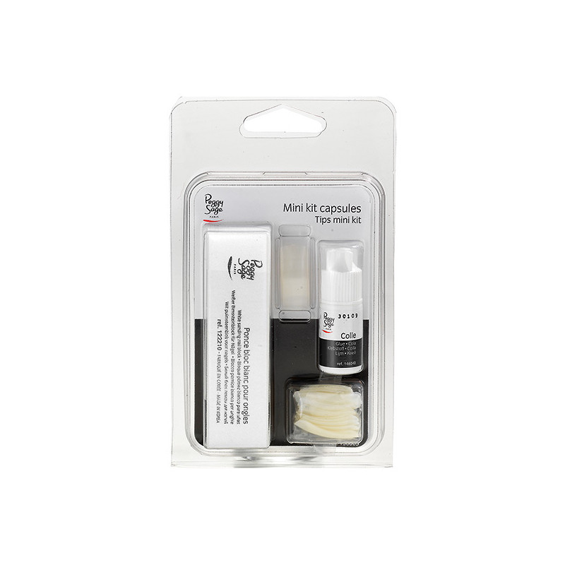 Mini Kit Capsules Universelles Carrées Peggy Sage Mini Kit Capsules Universelles Carrées Peggy Sage