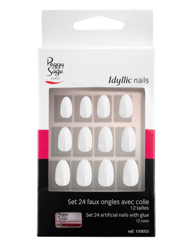 Faux Ongles Idyllic Nails Stiletto Chic Peggy Sage x 24