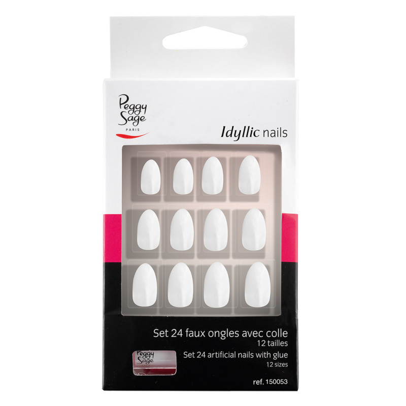Faux Ongles Idyllic Nails Stiletto Chic Peggy Sage x 24
