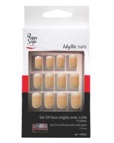 Faux Ongles Idyllic Nails Baby Boomer Peggy Sage x 24
