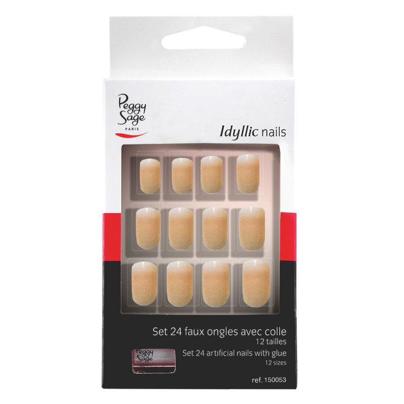 Faux Ongles Idyllic Nails Baby Boomer Peggy Sage x 24 Faux Ongles Idyllic Nails Baby Boomer Peggy Sage x 24