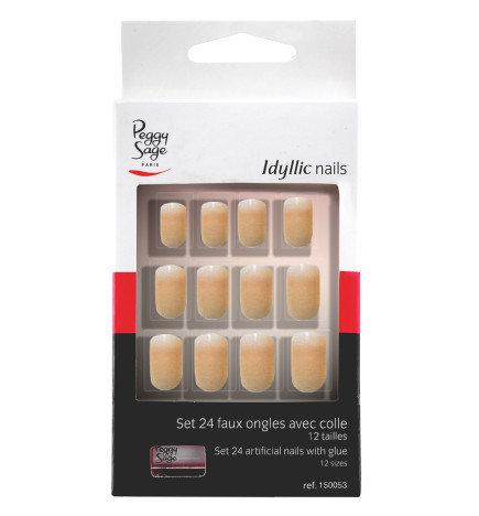 Faux Ongles Idyllic Nails Baby Boomer Peggy Sage x 24