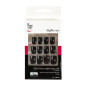 Faux Ongles Idyllic Nails Black Peggy Sage x 24