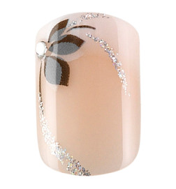 Faux Ongles Idyllic Nails ShinnyFlowers Peggy Sage x 24