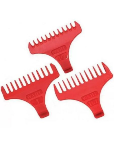 Set de 3 Contre-Peignes pour Tondeuse T-WIDE DETAILER Wahl