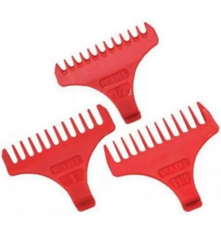 Set de 3 Contre-Peignes pour Tondeuse T-WIDE DETAILER Wahl