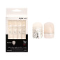 Faux Ongles avec Patch Glitter French Peggy Sage x 24 Faux Ongles avec Patch Glitter French Peggy Sage x 24