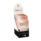 Présentoir Set de 24 Faux Ongles avec Patch Nude Sparkle Peggy Sage x 6 Présentoir Set de 24 Faux Ongles avec Patch Nude Sparkle Peggy Sage x 6