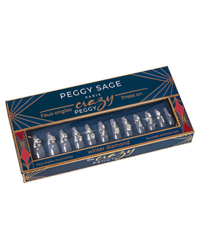 Faux Ongles Crazy Peggy - Winter Diamond Peggy Sage