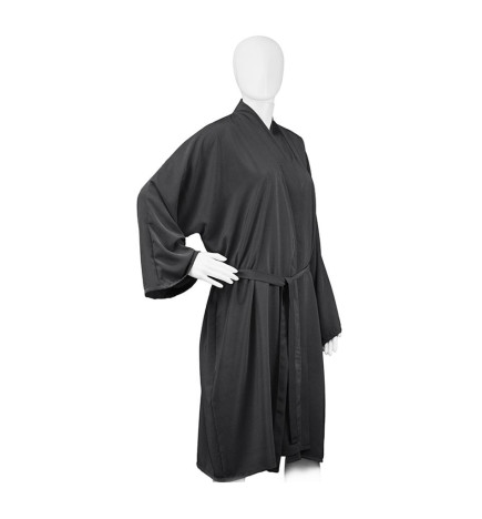 Kimono Rubis Noir Polyester Mina Raine