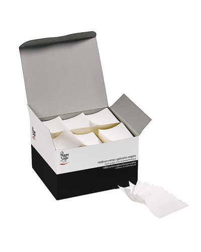 Serviettes Spéciales Ongles Peggy Sage x 1000
