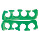 Paire de Séparateurs d'Orteils Silicone Vert Peggy Sage Paire de Séparateurs d'Orteils Silicone Vert Peggy Sage
