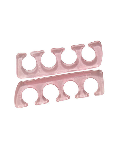 Paire de Séparateurs d'Orteils Silicone Rose Peggy Sage