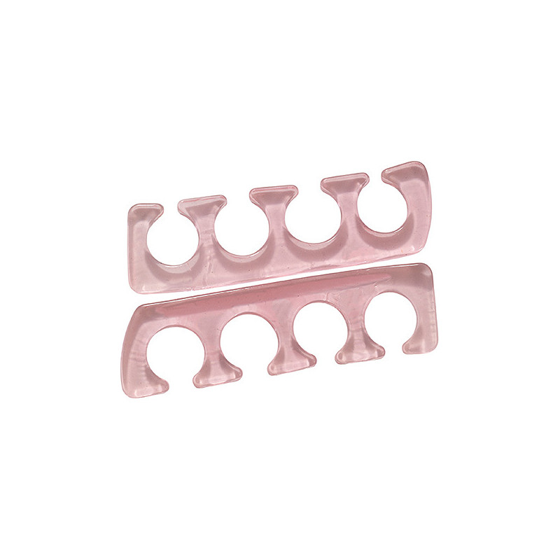 Paire de Séparateurs d'Orteils Silicone Rose Peggy Sage