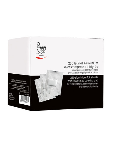 Feuilles Aluminium avec Compresse Intégrée Peggy Sage x 250