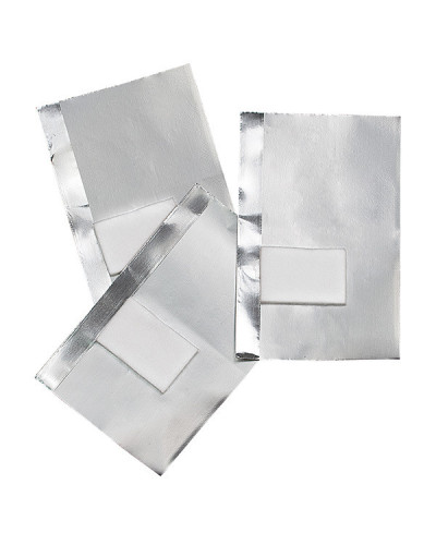 Feuilles Aluminium avec Compresse Intégrée Peggy Sage x 50