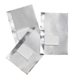 Feuilles Aluminium avec Compresse Intégrée Peggy Sage x 50