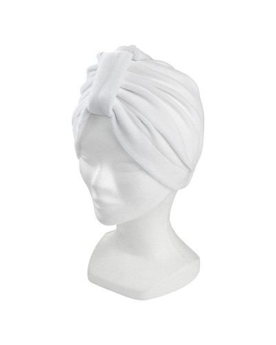 Bonnet Turban Blanc Peggy Sage