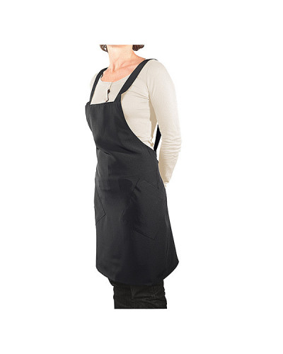 Tablier Esthétique Noir Taille Unique Peggy Sage