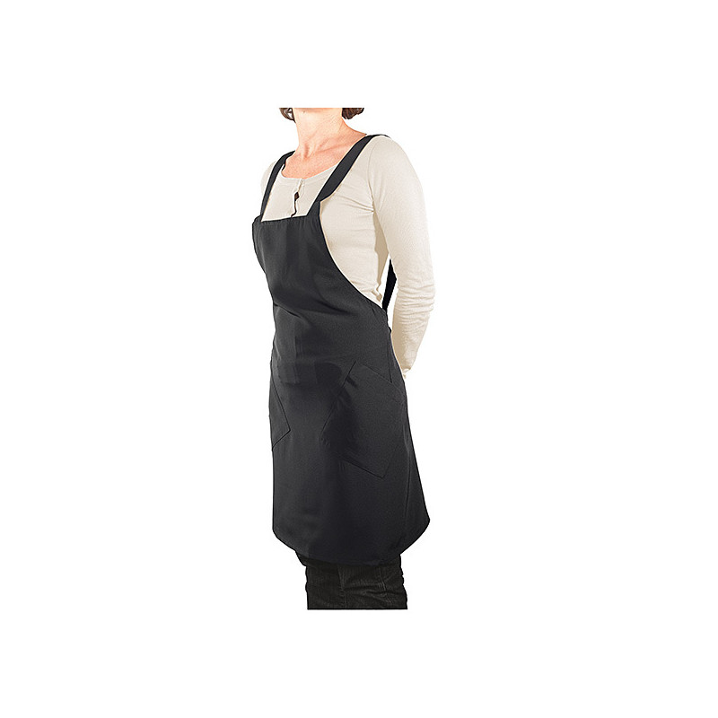 Tablier Esthétique Noir Taille Unique Peggy Sage