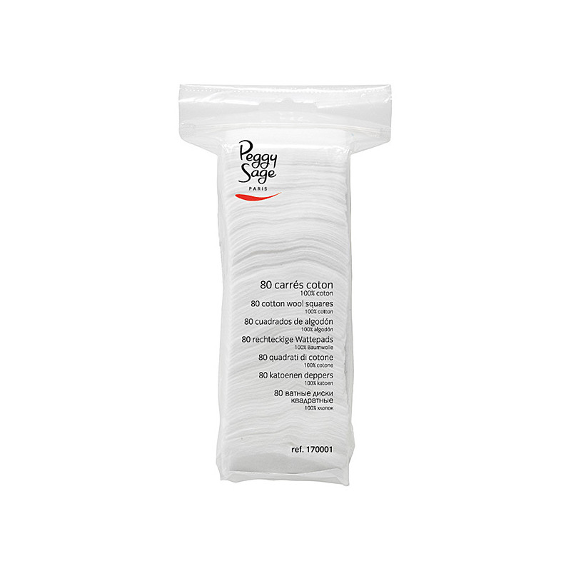Carrés Coton Peggy Sage x 80 Carrés Coton Peggy Sage x 80