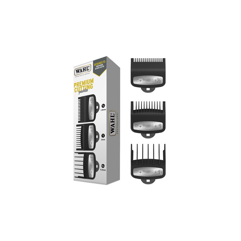 Set de 3 Contre-Peignes Pour Tondeuses Wahl
