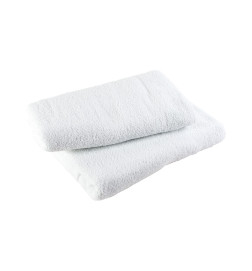 Serviette Blanche 150 x 220cm 70% Coton Peggy Sage