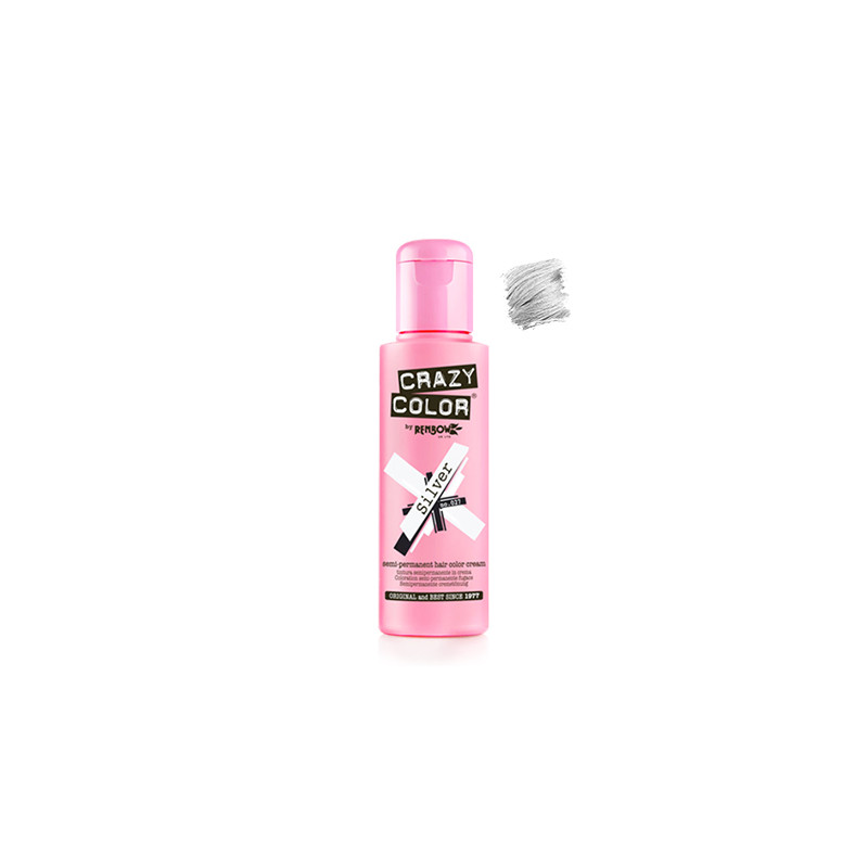 Crazy Color N°27 Silver 100ml Crazy Color N°27 Silver 100ml