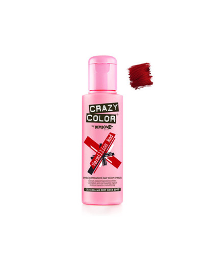Crazy Color N°40 Vermillon Red 100ml