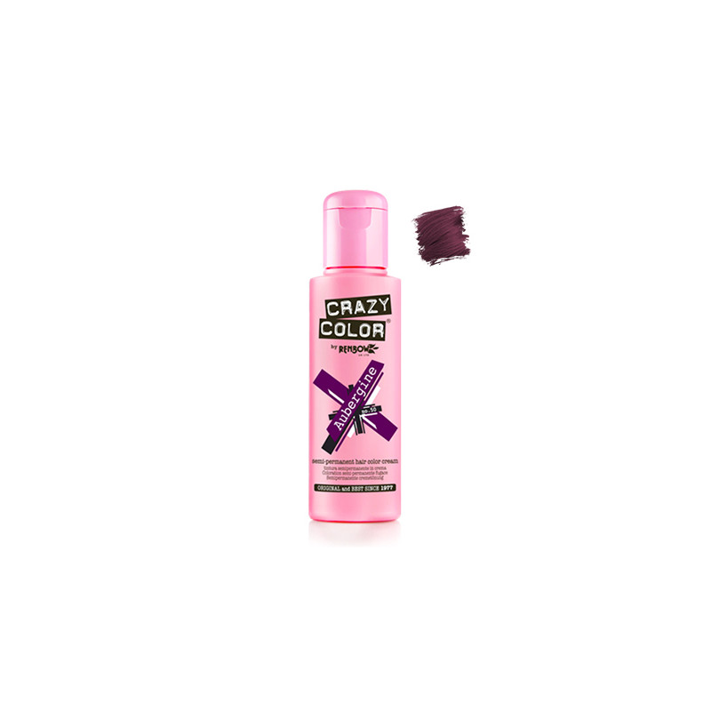 Crazy Color N°50 Aubergine 100ml Crazy Color N°50 Aubergine 100ml