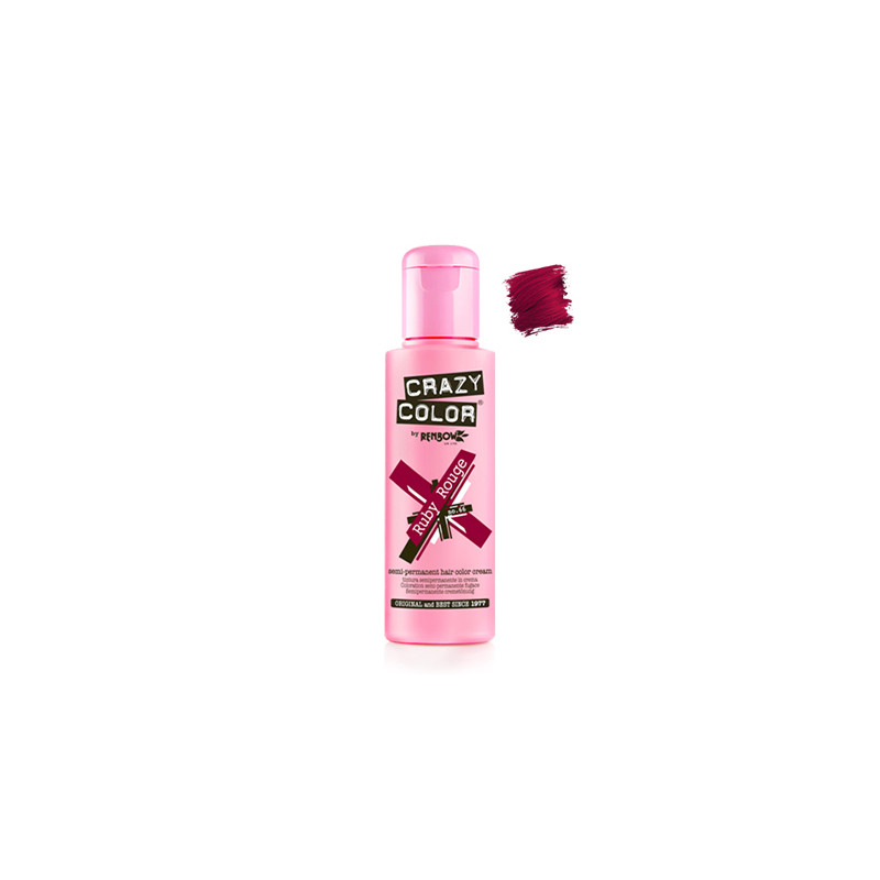 Crazy Color N°66 Ruby Rouge 100ml Crazy Color N°66 Ruby Rouge 100ml