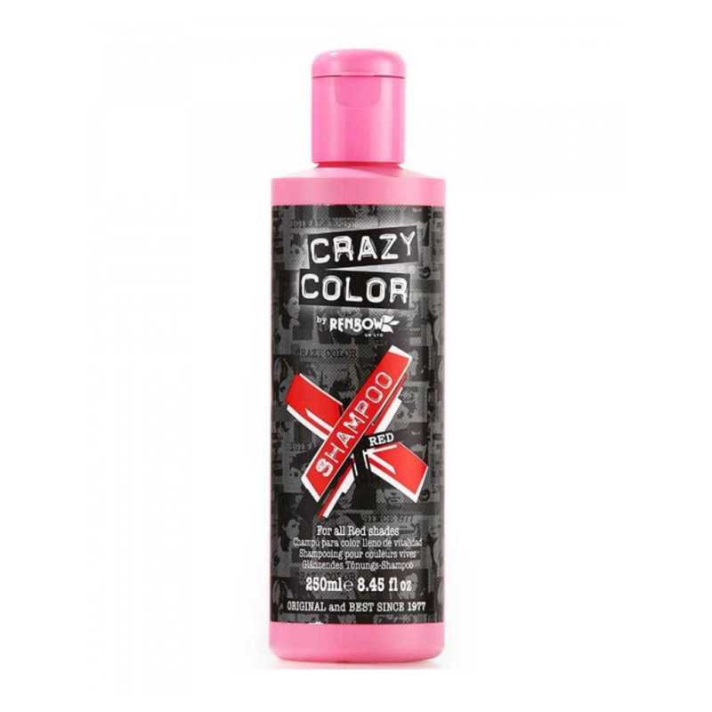 Crazy Color Shampoing Rouge 250ml Crazy Color Shampoing Rouge 250ml