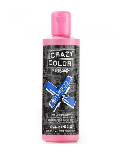Crazy Color Shampoing Bleue 250ml