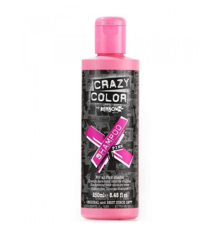 Crazy Color Shampoing Rose 250ml