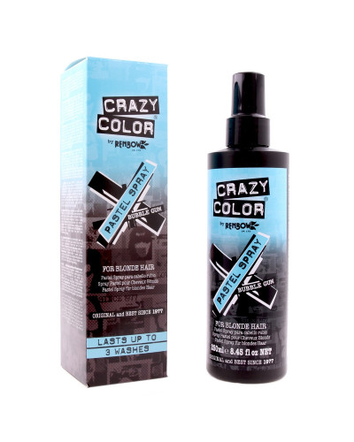 Crazy Color Pastel Spray Bubble Gum 250ml