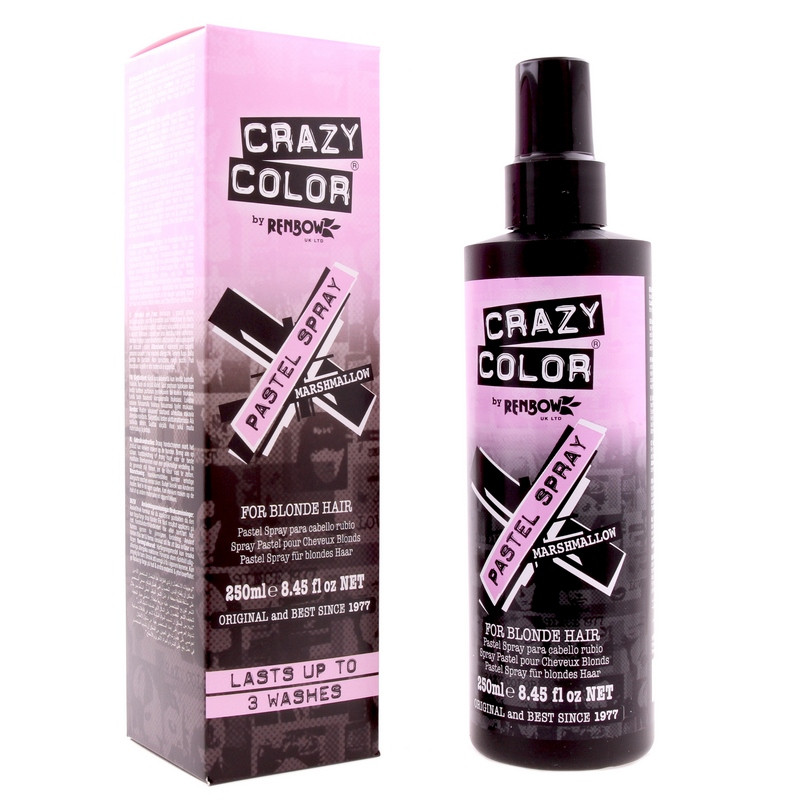 Crazy Color Pastel Spray Marshmallow 250ml Crazy Color Pastel Spray Marshmallow 250ml