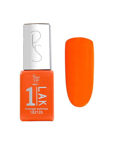 One Lak 1 Step Gel Polish Orange Sunrise Peggy Sage 5ml