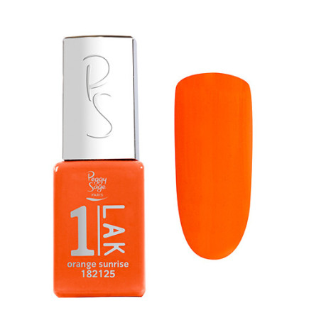One Lak 1 Step Gel Polish Orange Sunrise Peggy Sage 5ml