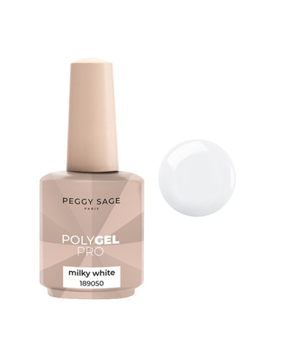Polygel Liquide Polygel Pro - Milky White 15ml Peggy Sage